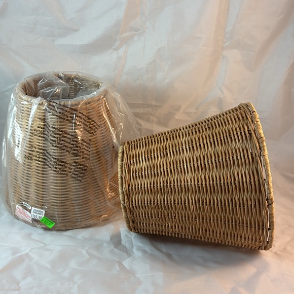 NWT Kirkland s Wicker Lampshades - Picture 4 of 5